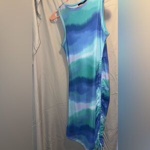 Forever 21 Aqua and Teal Ombre dress